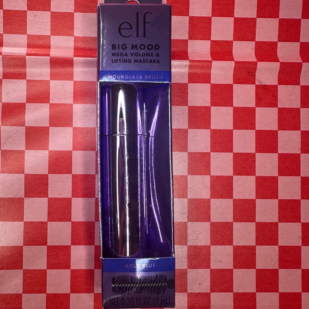 ELF Big Mood Mascara - Bold Blue NIB